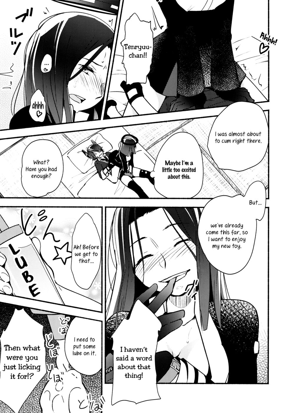 Hentai Manga Comic-Because You're Kind, Tenryuu-chan-Read-16